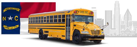 north carolina school bus sales.